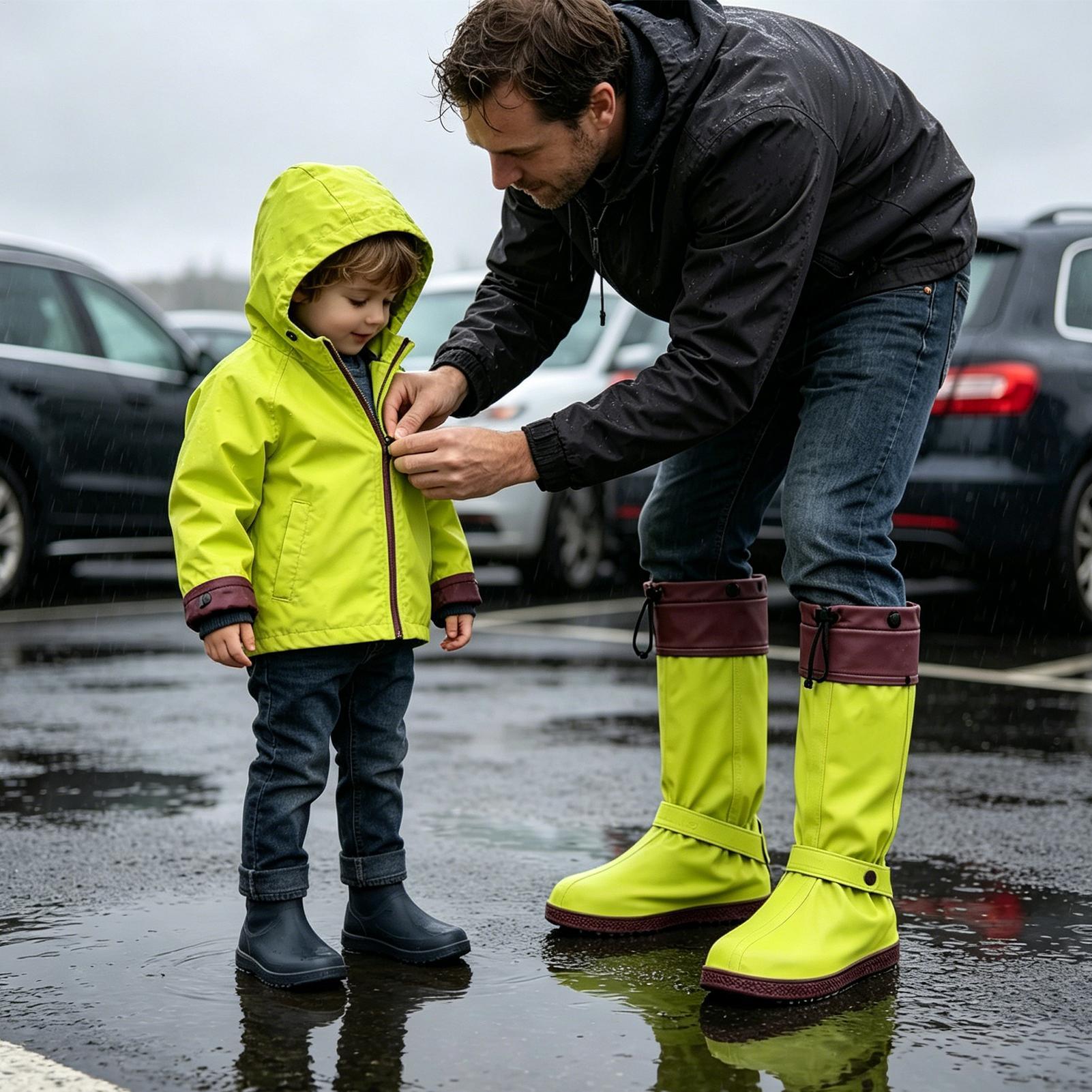 Rain Shoe Covers Reusable Fold - Cycling Commute Shoes recension och pris